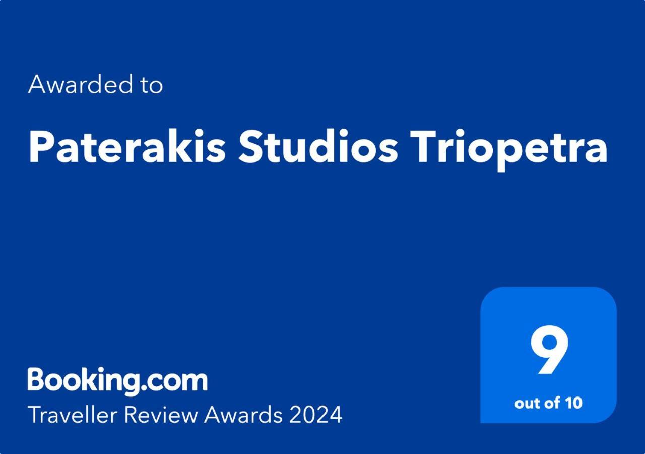 Paterakis Studios Triopetra Exterior photo